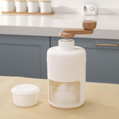 Aparat manual pentru smoothie & granita cu zdrobitor de gheață – Distracție și răcorire de vară