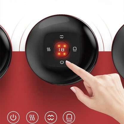 Aparat masaj Guasha Body Cupping 3 în 1 – cu încălzire și vacuum, premium