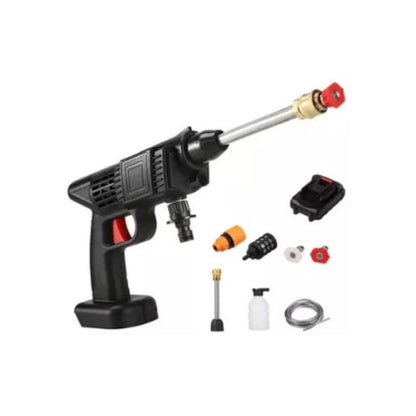 Aparat jet apa înaltă presiune auto – portabil, cu baterie reîncărcabilă