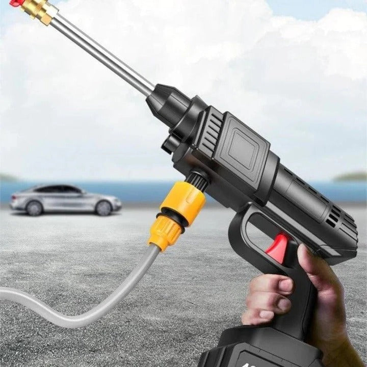 Aparat jet apa înaltă presiune auto – portabil, cu baterie reîncărcabilă