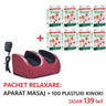 Pachet Masaj Picioare Electric + 100 Plasturi Kinoki Detox – Relaxare & Revitalizare – Doar 139 Lei