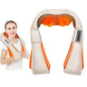 Aparat Masaj Cervical Shiatsu cu Infrarosu 24W, pentru Gat/Umeri/Spate, 220V/12V