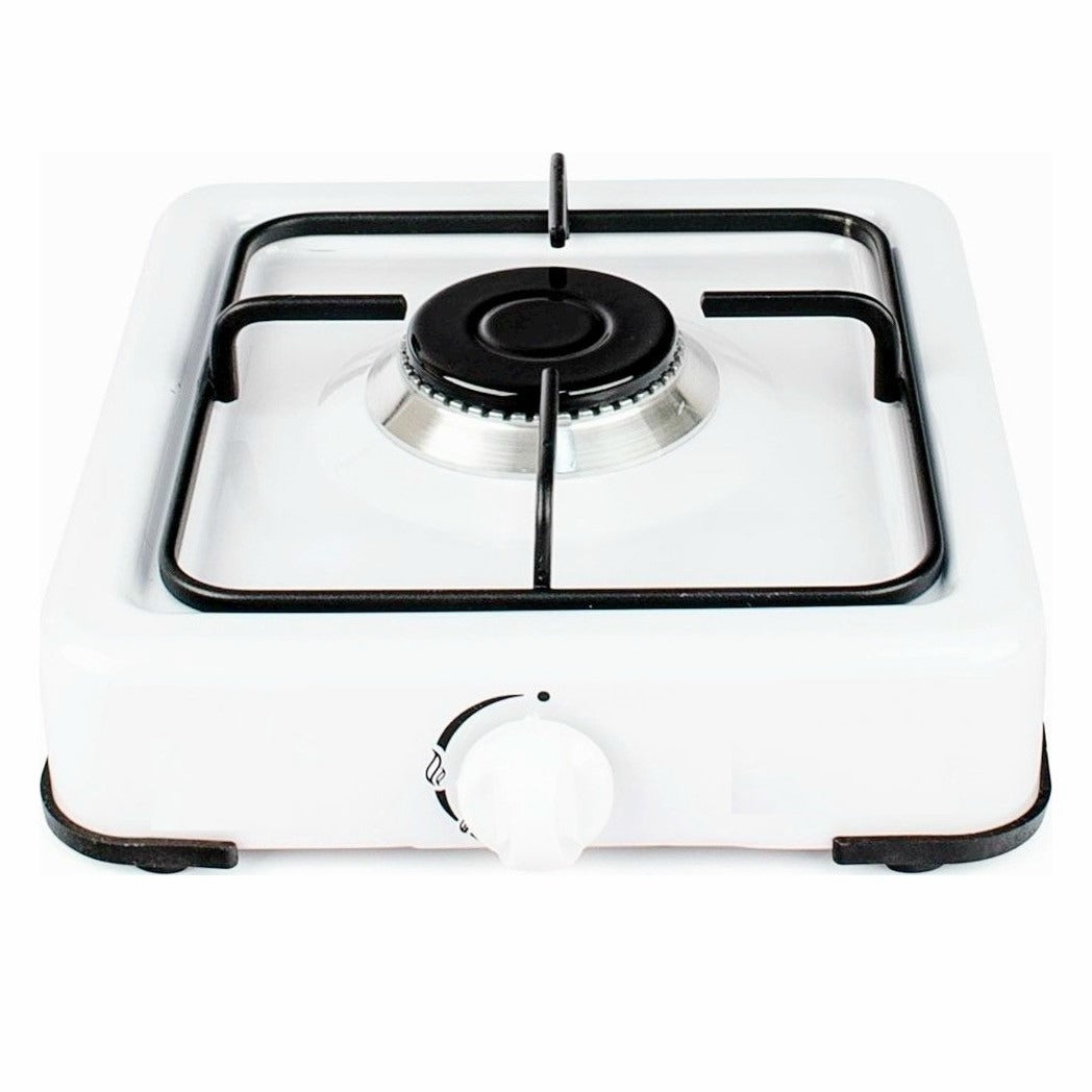 Aragaz portabil din inox cu 1 ochi – ideal pentru camping și călătorii