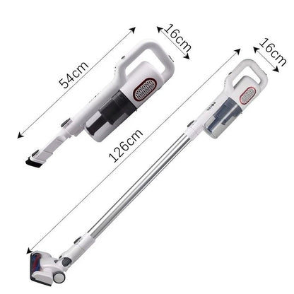 Aspirator Fără Fir 2în1 RAF R8669 120W, Vertical & de Mână, 40 min, Alb