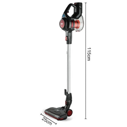 Aspirator Vertical Fără Fir Portabil RAF R8667 2-în-1, 100W Brushless, HEPA, LED – Autonomie 60 minin