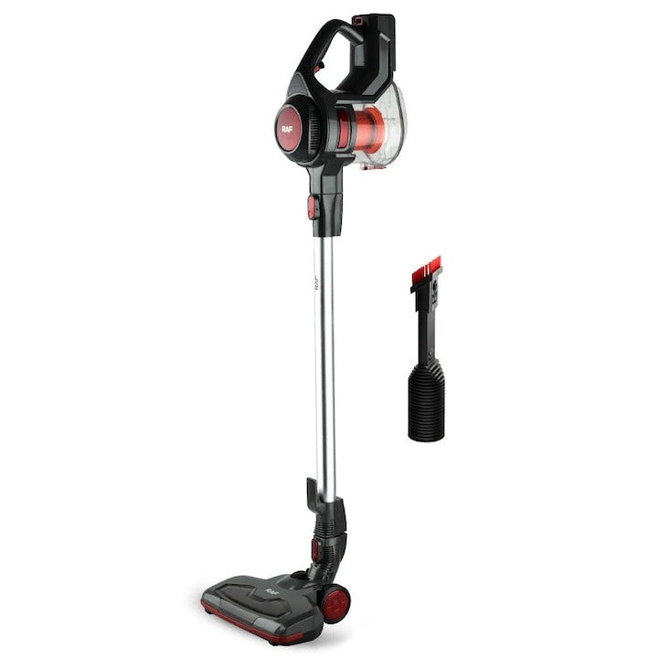 Aspirator Vertical Fără Fir Portabil RAF R8667 2-în-1, 100W Brushless, HEPA, LED – Autonomie 60 minin