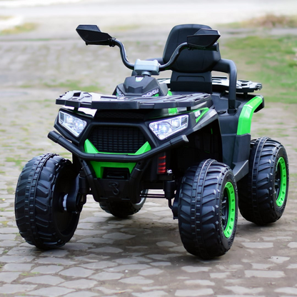 ATV Electric Pentru Copii SuperOffroad 12V Cu 4 Motoare Bluetooth Si Telecomanda