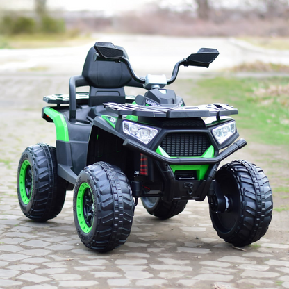 ATV Electric Pentru Copii SuperOffroad 12V Cu 4 Motoare Bluetooth Si Telecomanda