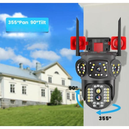 Cameră supraveghere 4G 4K IP66 – Zoom 10X, card 32GB inclus