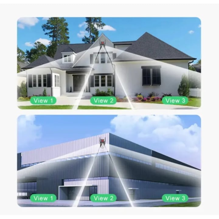 Cameră supraveghere 4G 4K IP66 – Zoom 10X, card 32GB inclus