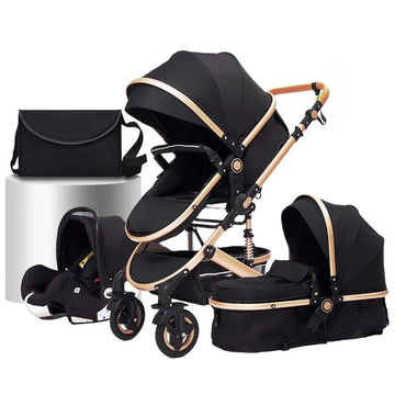 Carucior 3 in 1 pliabil pentru copii - Cadou Astronaut proiector stele