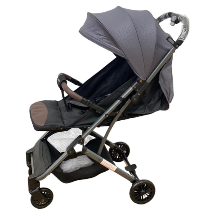 Carucior sport pliabil tip troller pentru avion 6-36 luni gri