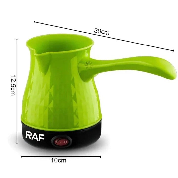 Ceainic Electric & Ibric Cafea 2 în 1 RAF R.126 600W, 500ml, Anti-Uscare, Verde