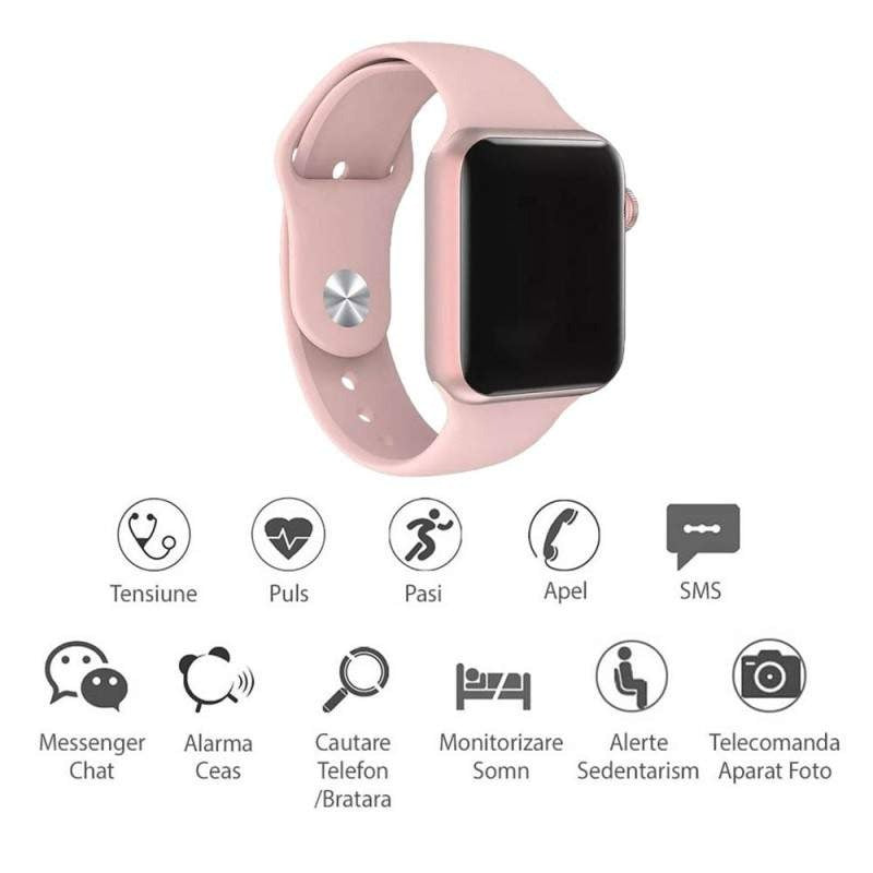 Smartwatch I7 Pro Max I7 Promax 1.80” – Apeluri Bluetooth, Monitorizare Sănătate, Moduri Sport, Rezistent la Apă