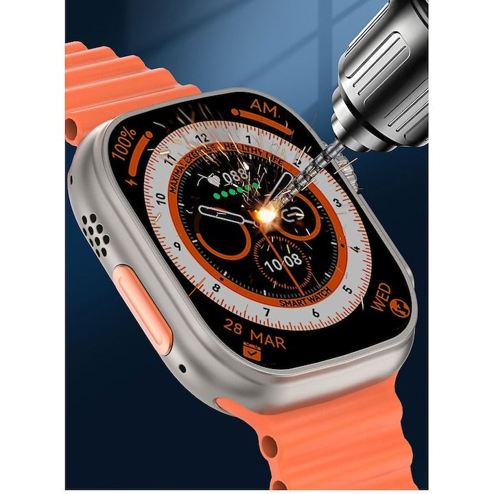Smartwatch Z68 Ultra Series 8 – NFC, apelare Bluetooth, 49mm, încărcare wireless