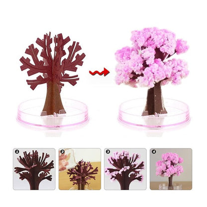 Copac Magic Sakura 1+1 Gratuit, Cristale Decorative, Educativ, Roz, 10x15 cm