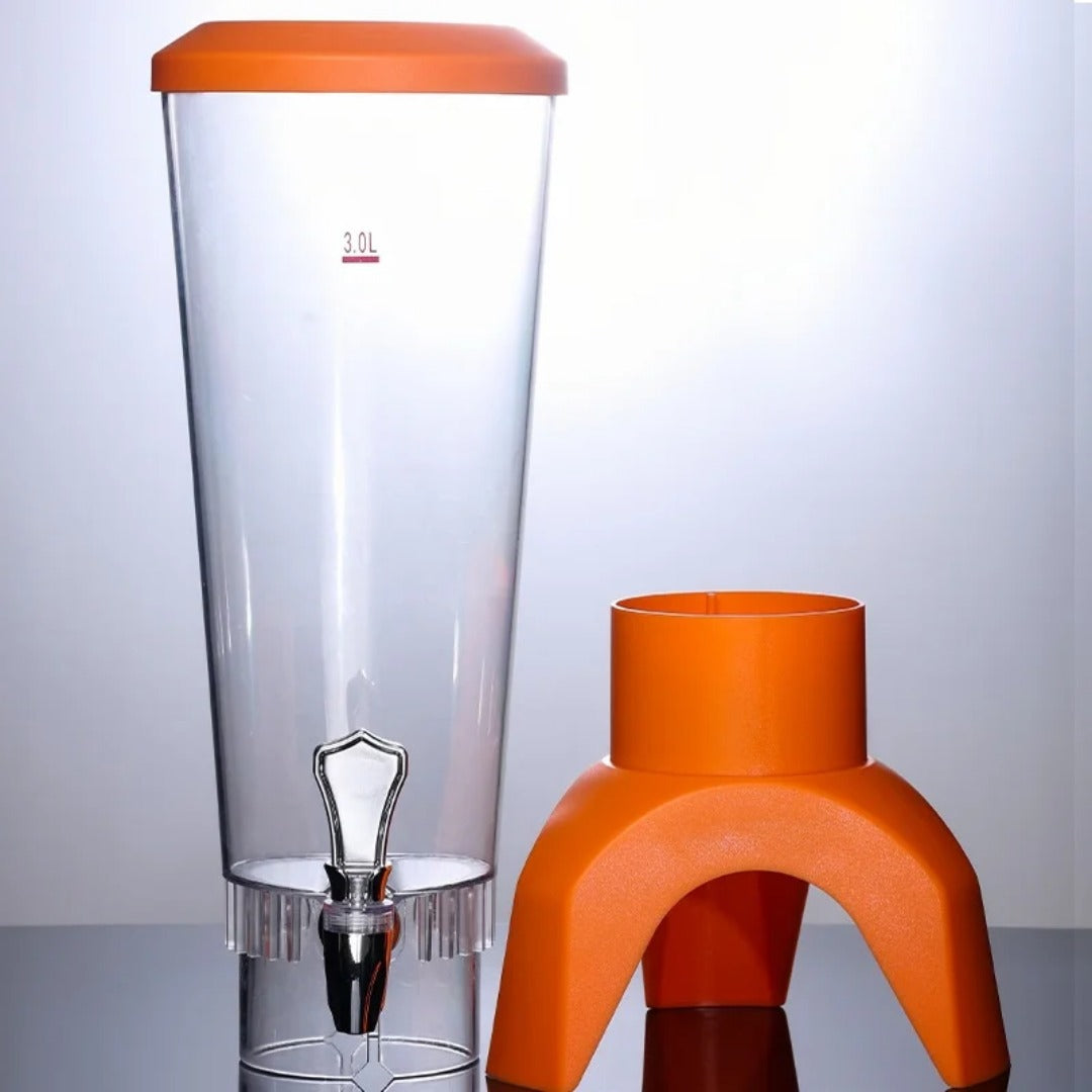 Dispenser Băuturi 3L cu LED și Boxă Bluetooth – Dozator Bere pentru Petreceri