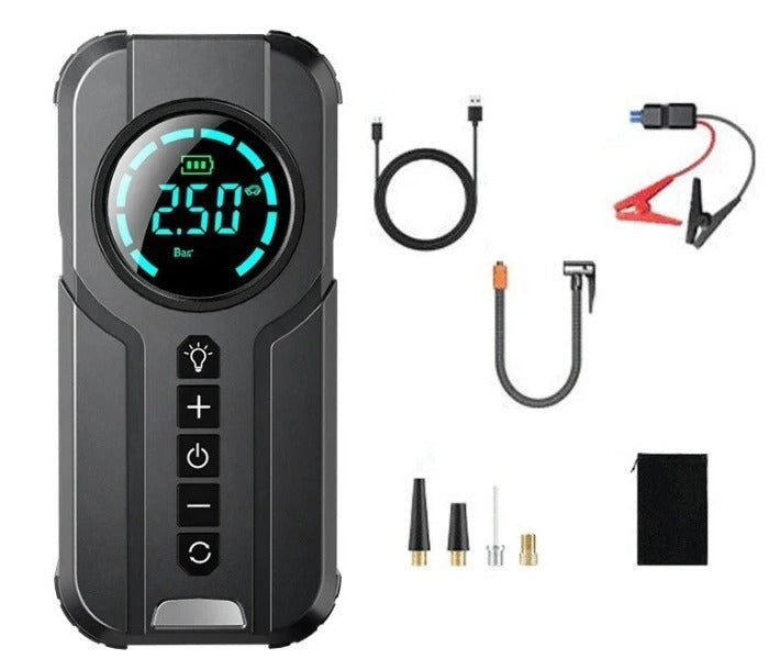 Redresor Auto 3 in 1 1000A – Compresor 150 PSI, Power Bank si Lanterna LED pentru Urgente