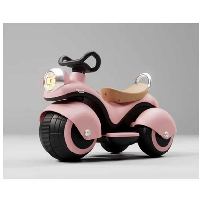 Motocicleta Electrica pentru Copii 12V 7Ah, 2 Motoare, Telecomanda, Bluetooth, Verde si Roz