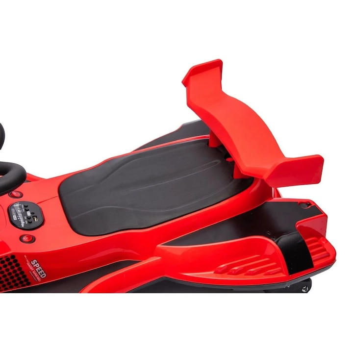 Kart Electric pentru Copii cu Drifting, Bluetooth, MP3 USB, Lumini LED, Efect Fum, 12V 7Ah