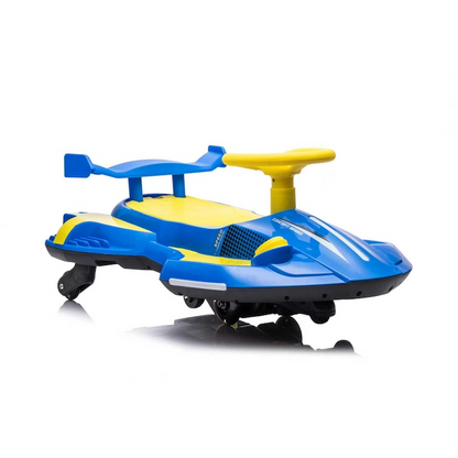 Kart Electric pentru Copii cu Drifting, Bluetooth, MP3 USB, Lumini LED, Efect Fum, 12V 7Ah
