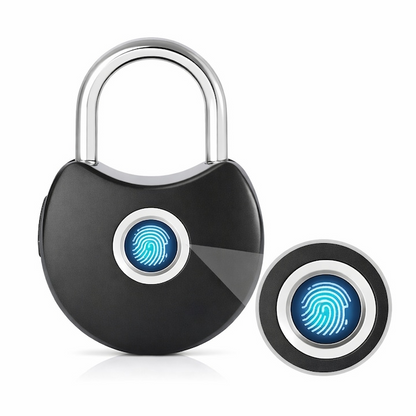 Lacat Smart cu Amprenta – Fara Chei, Control din Telefon si Protectie IP65