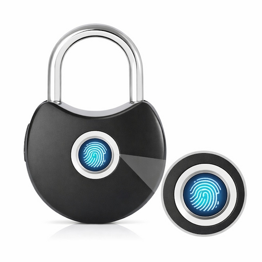 Lacat Smart cu Amprenta – Fara Chei, Control din Telefon si Protectie IP65