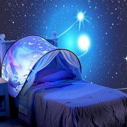 Cort de Pat pentru Copii – Transforma Patul intr-un Spatiu Magic de Joaca si Somn, 220x80 cm