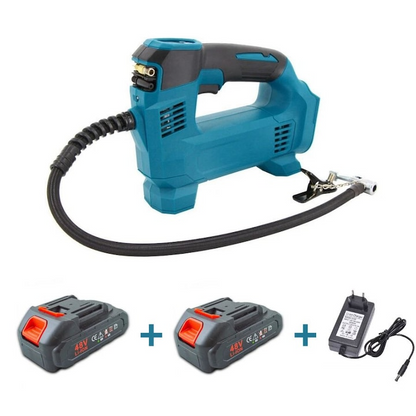 Compresor Auto Profesional Portabil 48V 4Ah, 2 Acumulatori, 890 kPa, 10 L/min