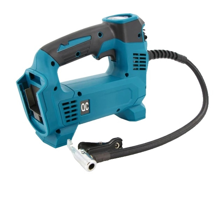 Compresor Auto Profesional Portabil 48V 4Ah, 2 Acumulatori, 890 kPa, 10 L/min