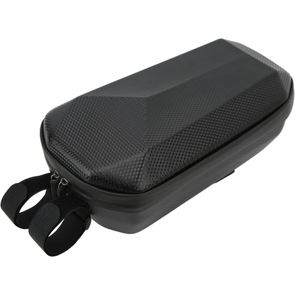 Geanta Impermeabila Trotineta 5L, EVA si Piele, Carcasa Rigida, Negru
