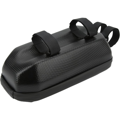Geanta Impermeabila Trotineta 5L, EVA si Piele, Carcasa Rigida, Negru