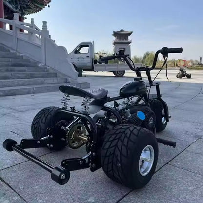 Kart Off Road pe Benzina 212cc, 8.5CP, Motor 4 Timpi, Chain Drive, Frana Disc Hidraulica