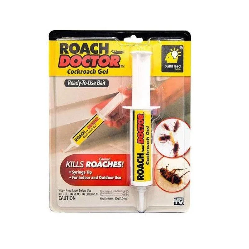 Pasta Insecticida Tip Seringa Doctor Roach, Antigandaci Furnici Insecte, Oferta 2+1 Gratis