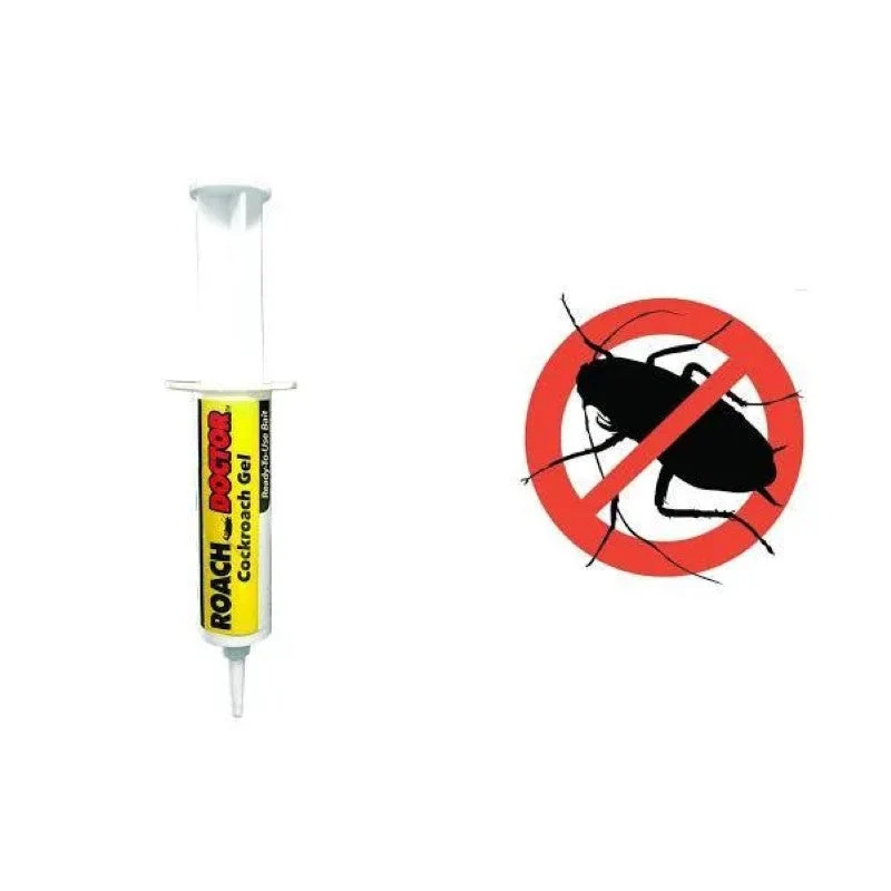 Pasta Insecticida Tip Seringa Doctor Roach, Antigandaci Furnici Insecte, Oferta 2+1 Gratis