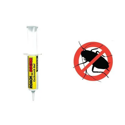 Pasta Insecticida Tip Seringa Doctor Roach, Antigandaci Furnici Insecte, Oferta 2+1 Gratis