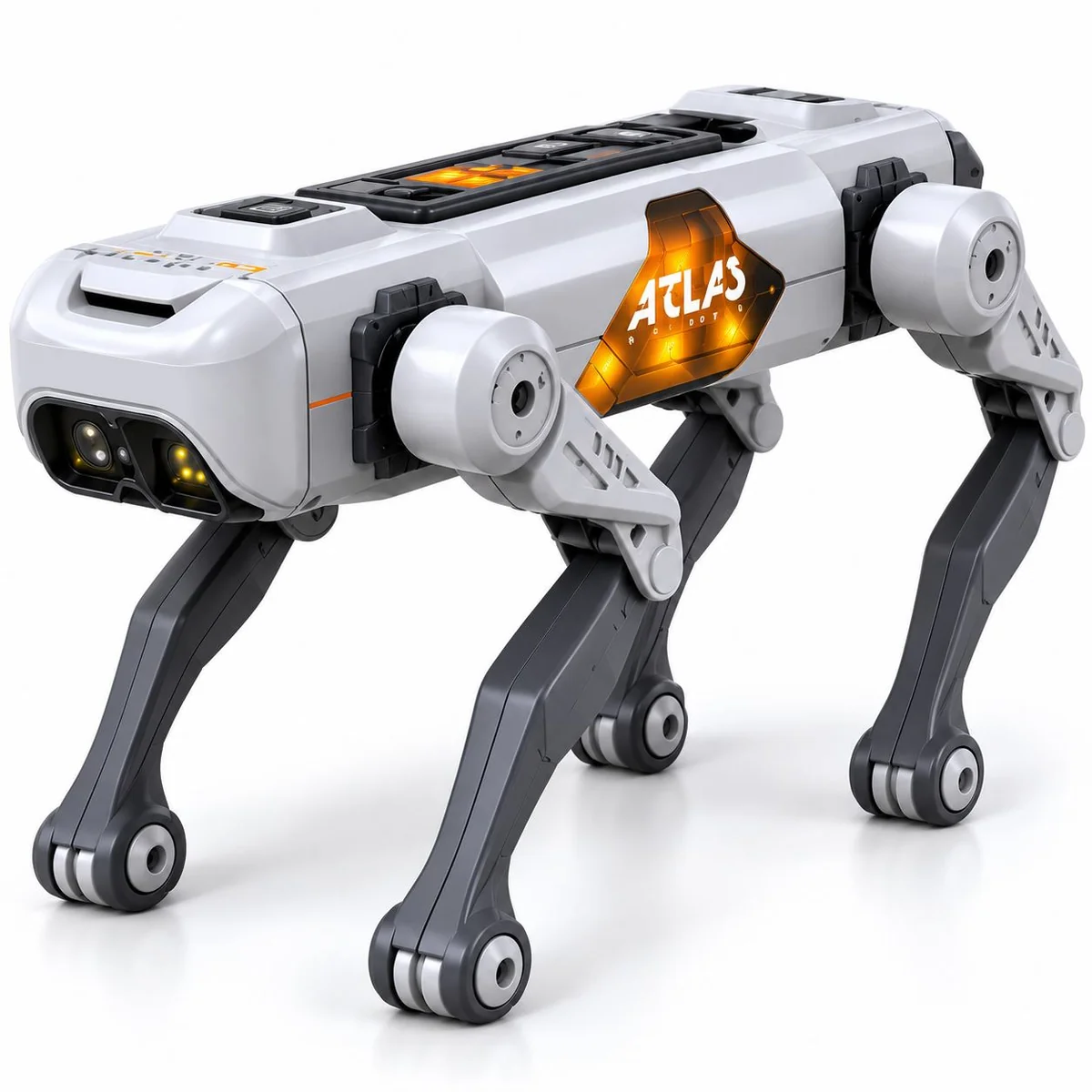 Caine Robot Inteligent AI+ Atlas 30 cm, Model 8877, Telecomanda 2.4GHz, Vocal, USB