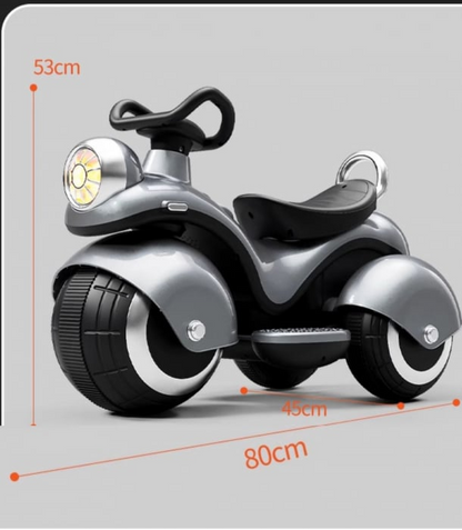 Motocicleta Electrica pentru Copii 12V 7Ah, 2 Motoare, Telecomanda, Bluetooth, Verde si Roz
