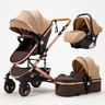 Carucior bebe 3 in 1 Premium LEHMANN landou sport scoica auto pliabil