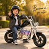 Mini Chopper Electric YJS618 Plus pentru Copii, 24V, Motor 1000W, 25 km/h, Roti Pneumatice, 5-12 Ani, Roti ajutatoare