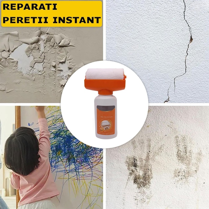 Trafalet cu Rezervor 500 ml pentru Vopsit Pereti, Vopsea Lavabila Inclusa, Oferta 1+1 Gratis