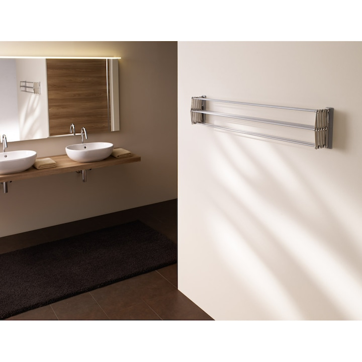 Uscator Rufe JUWEL RuckZuck 60 – Compact, Retractabil si Ideal pentru Spatii Mici