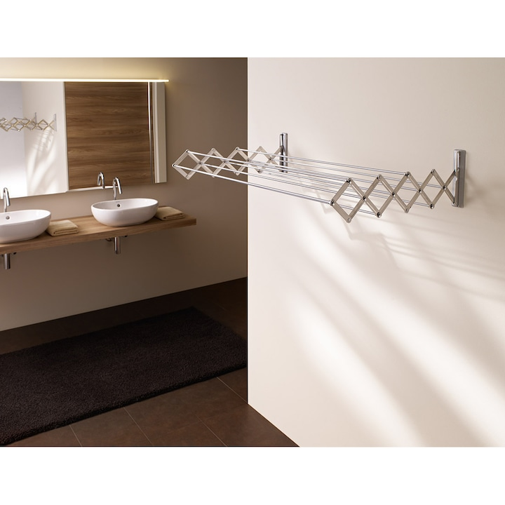 Uscator Rufe JUWEL RuckZuck 60 – Compact, Retractabil si Ideal pentru Spatii Mici