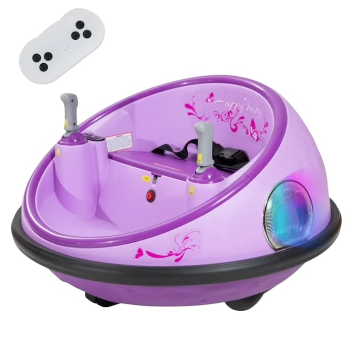 Masinuta Electrica Bumper Car DLS-K1 – Rotire 360, Bluetooth si Control Parental