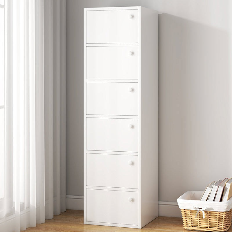 Dulap vertical tip cabinet 6 usite alb 40x30x152 cm