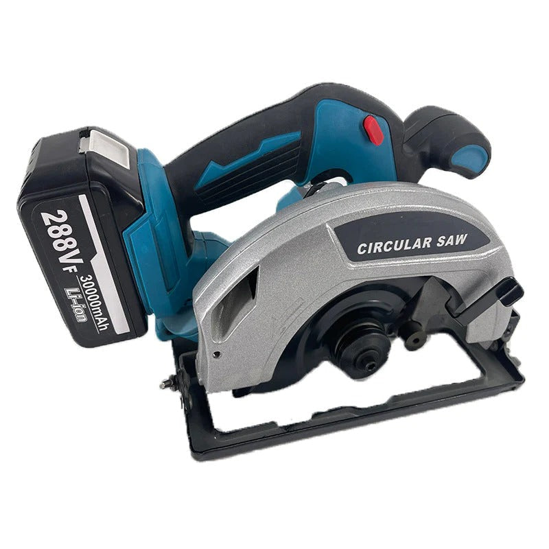 Fierăstrău circular fără fir 18V, 165 mm, 7 inch, 2 acumulatori 30000 mAh