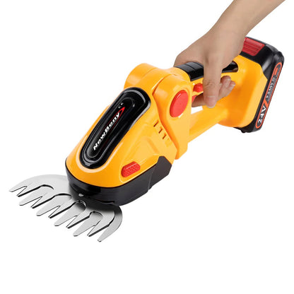 Foarfeca electrica cu 2 acumulatori 12V/5Ah – pentru tuns gard viu