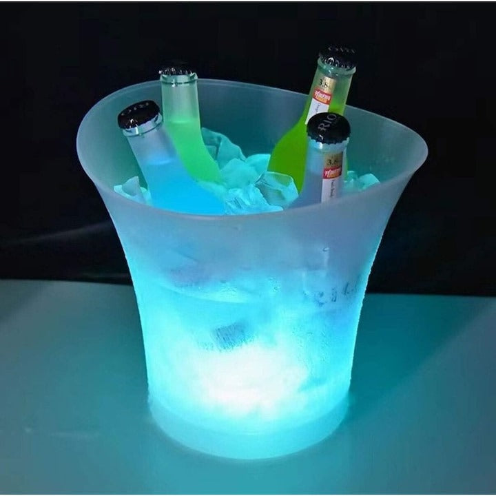 Frapieră gheață 7L – cu iluminare LED și boxă wireless integrată