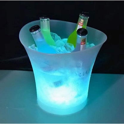 Frapieră gheață 7L – cu iluminare LED și boxă wireless integrată