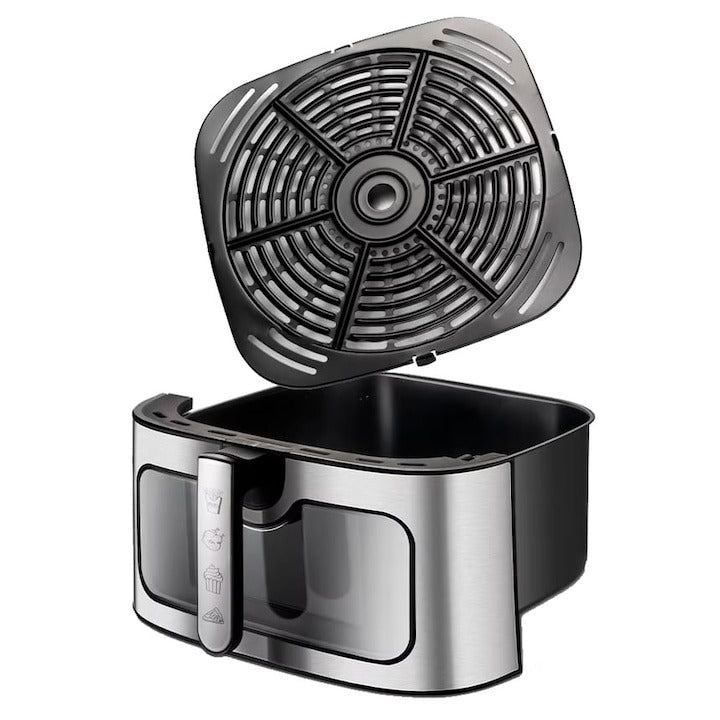 Friteuză cu Aer Cald Airfryer RAF R.5288, 8L, 1700W, Control Mecanic, Antiaderent - 50 hartii cadou